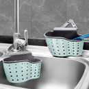 Cesta Emborrachada de Pia -Casa cesta de drenagem de armazenamento titular pia da cozinha ajustável sabão esponja shlf pendurado drenagem cesta saco acessórios cozinha