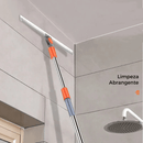 Rodo Mágico 2 em 1 - Varre e Elimina Água