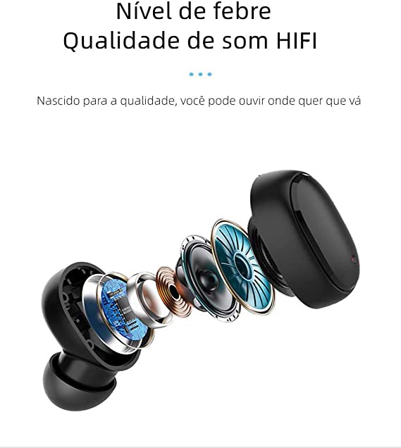 Fone Xiaomi Redmi Airdots 2 + Case Extra de Proteção