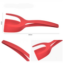 2 in 1 MultiTask Spatula- Espátula De Ovo, Espátula De Bife, Pinças Pinça, Panqueca, Torneiras Fritas, Acessórios de Cozinha,