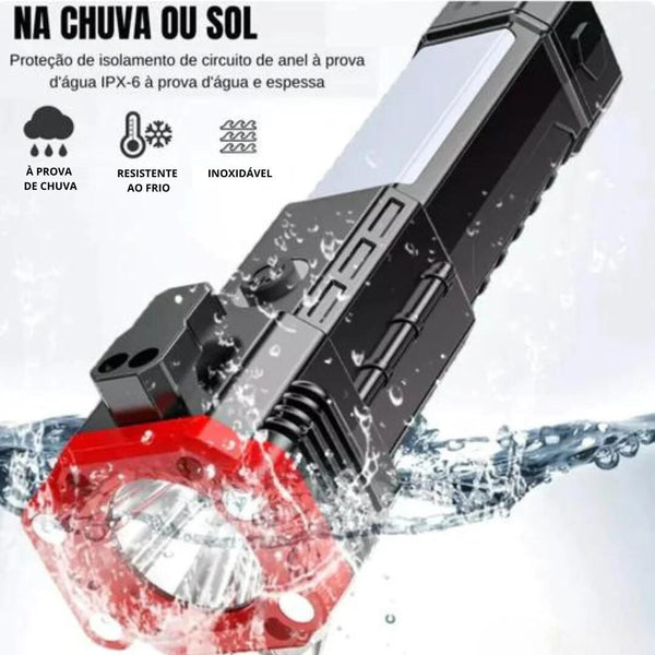 Lanterna Tática Indestrutível 4 em 1 - Ultra Potente - ÚLTIMO DIA NA PROMOÇÃO E FRETE GRÁTIS