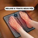 Almofada elétrica inteligente do massageador do pé, Estimulação muscular EMS dobrável, Esteira de massagem, Melhorar a circulação sanguínea, Alívio da dor