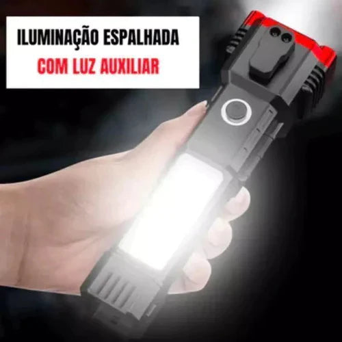 Lanterna Tática Indestrutível 4 em 1 - Ultra Potente - ÚLTIMO DIA NA PROMOÇÃO E FRETE GRÁTIS