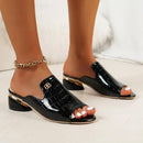 Sandália Santa Lola em Couro Nobre