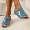 Sandália Santa Lola em Couro Nobre