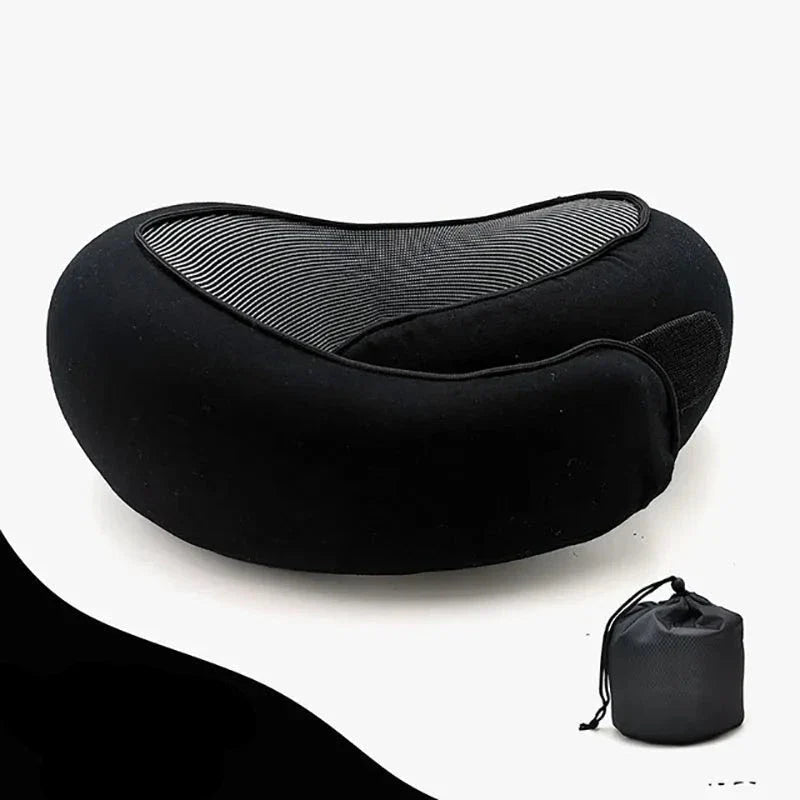 Travesseiro para Pescoço Travel Neck em Formato U com Suporte 360°