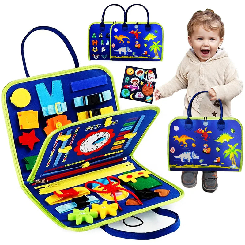 Livrinho Sensorial Montessori Artesanal