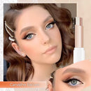 Sombra De Olho De Maquiagem À Prova D 'Água De Cor Dupla Degradê Com Glitter Fosco