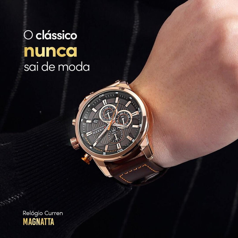 Relógio De Luxo Curren Magnatta™