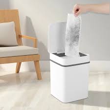 Lixeira Kitchen Touch, Lixeira do banheiro, Balde de Lixo Inteligente, Lixeiras no vaso sanitário, 13L